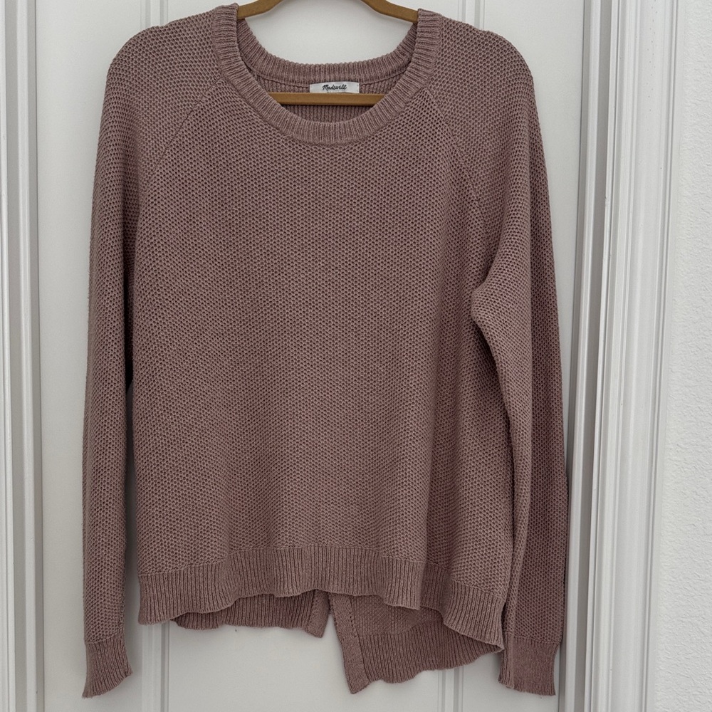 Madewell Women's Sweater in Dusty Pink